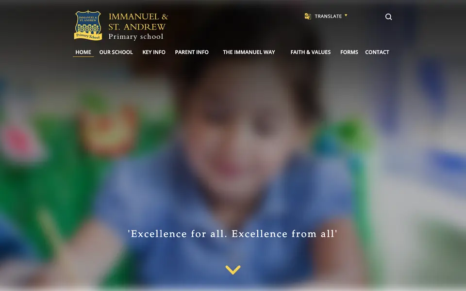 Home page of Immanuel and St Andrew Church of England Primary School's website