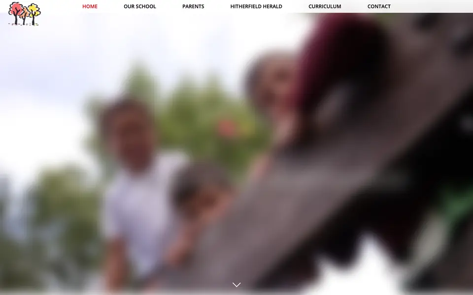 Home page of Hitherfield Primary School's website