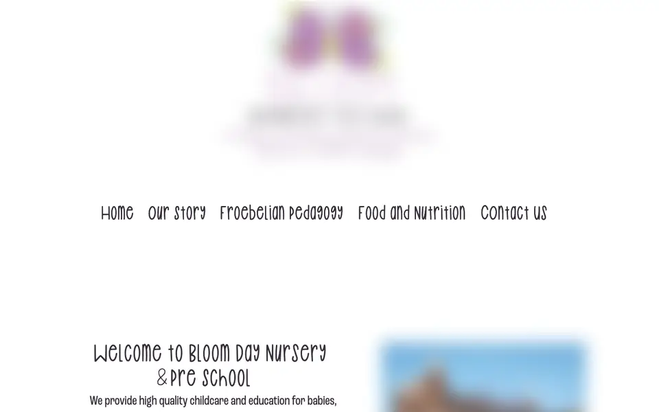 Home page of Bloom Day Nursery & Pre School LTD's website