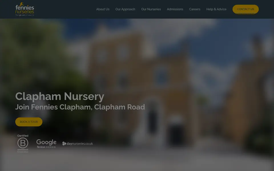 Home page of Fennies Clapham's website