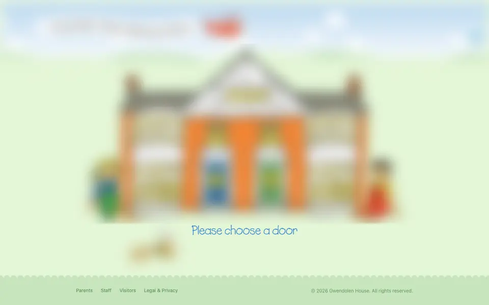 Home page of Gwendolen House Nursery School's website