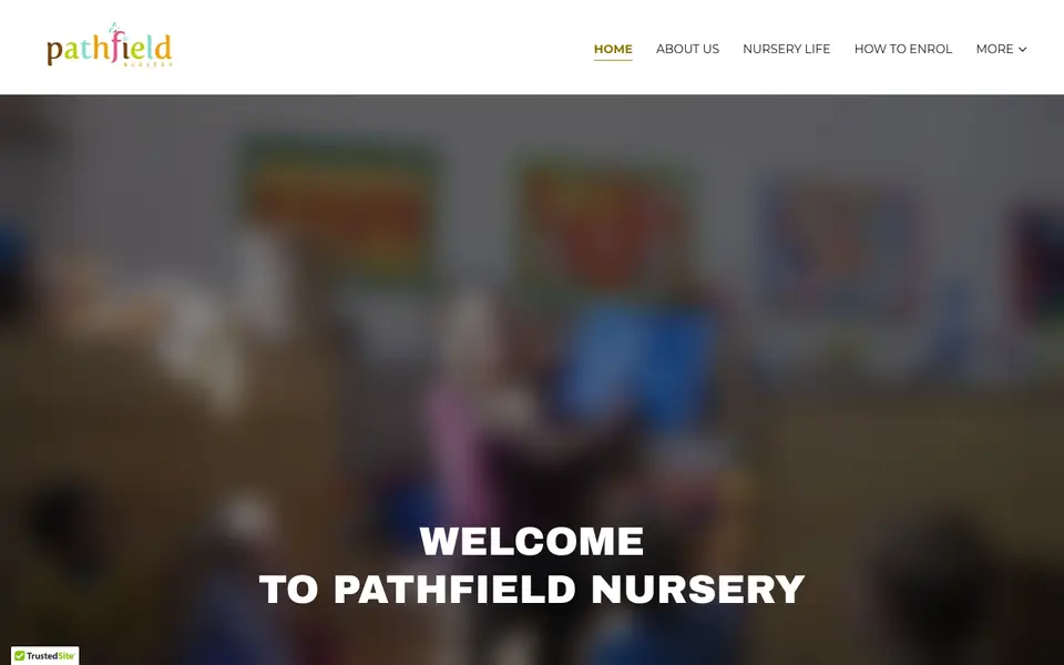 Home page of Pathfield Nursery's website