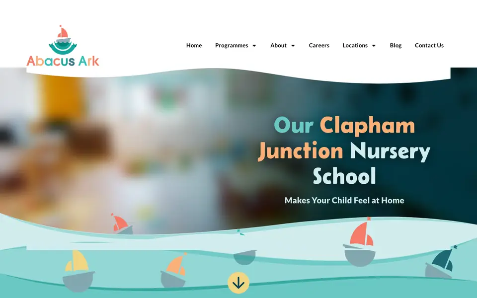 Home page of Abacus Ark Nursery's website